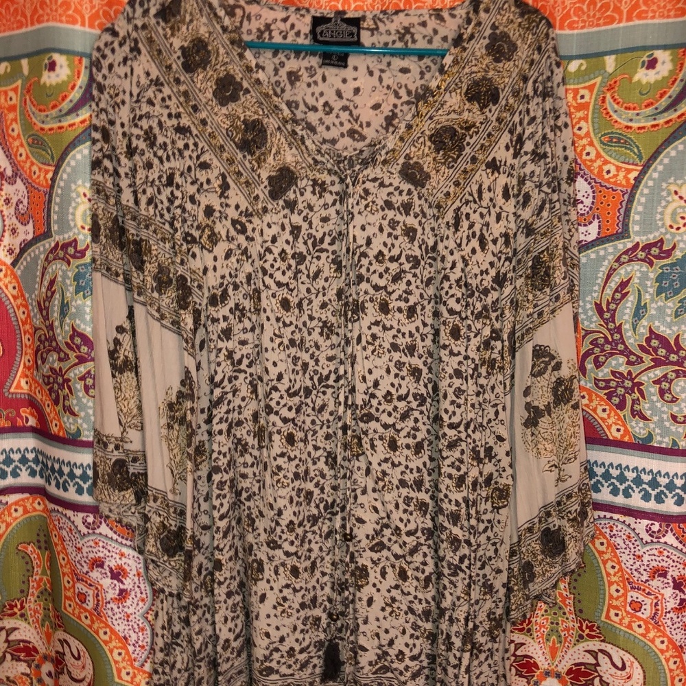 Boho pattern dress